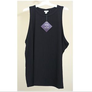 NWT men’s tank top Ava & Viv MSRP $14